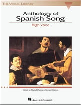Anthology of Spanish Song Vocal Solo & Collections sheet music cover